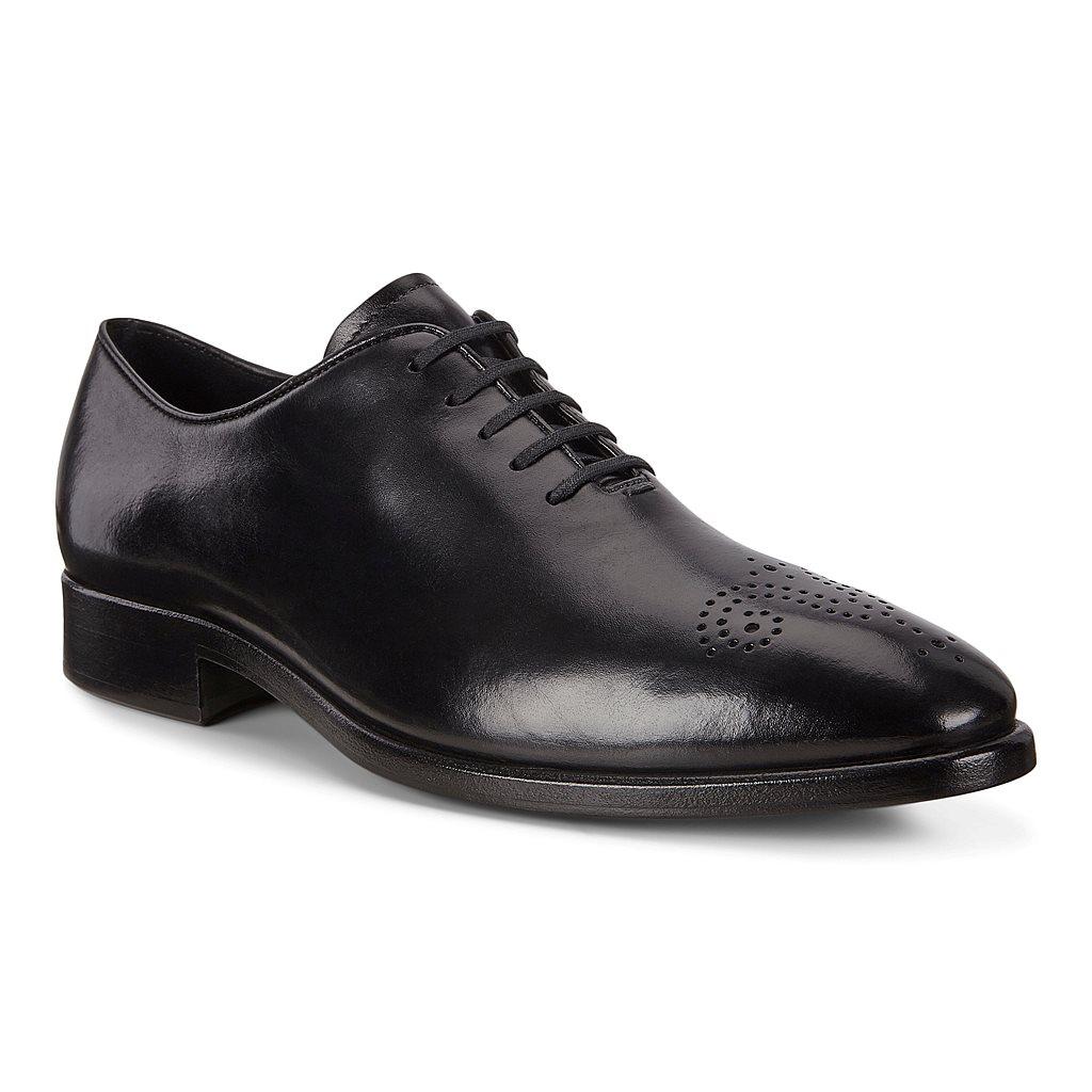 Ecco Vitrus Mondial Mens Business Shoes In Black Sales - India WGM-750362